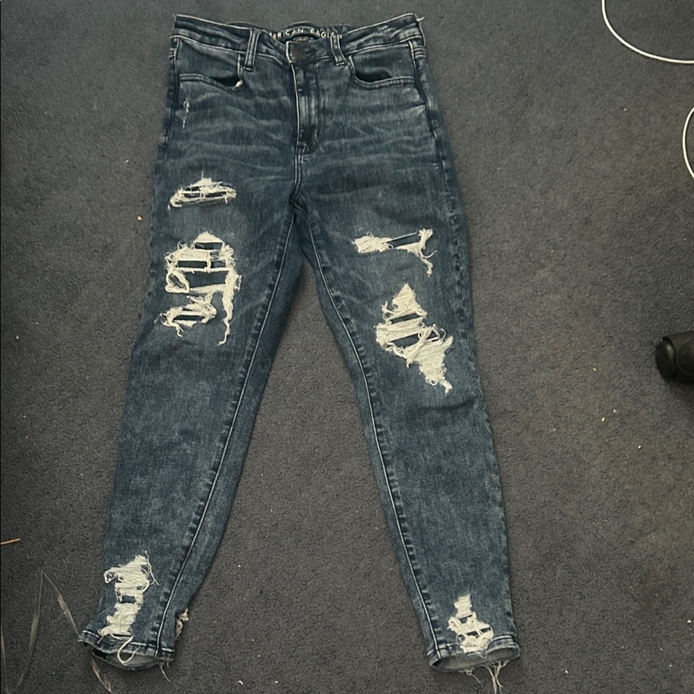 AE next level Distressed Blue Jeans. Great condition